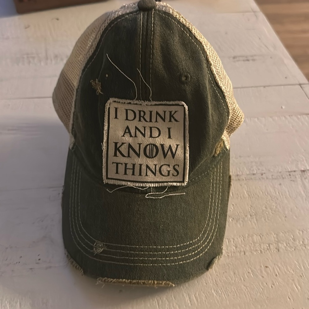I drink and I know things hat